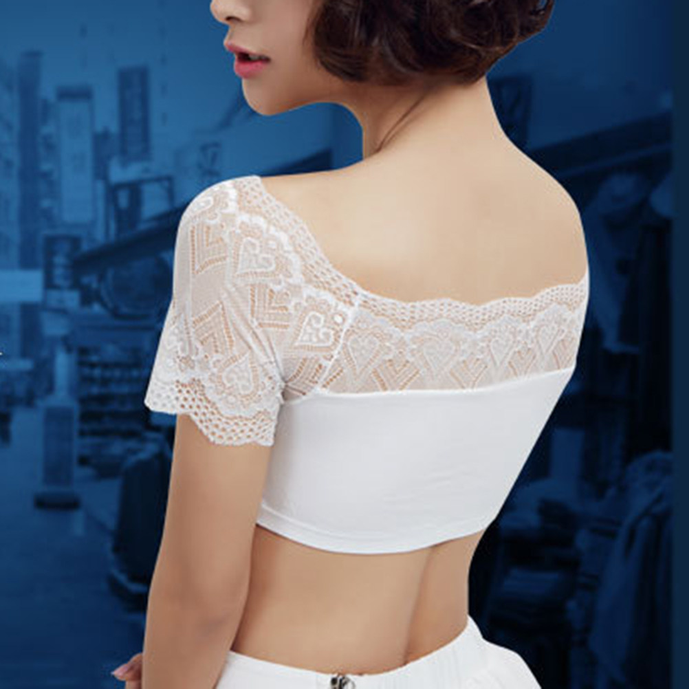 Bra Top Seamless - Wireless Bralette Crop Top Padded Seamless
