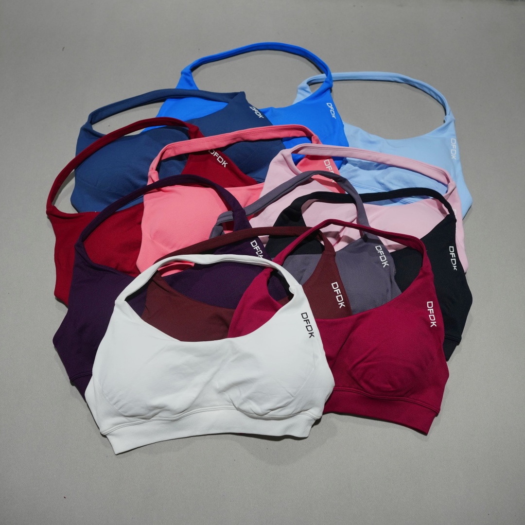 Bra Top Seamless - DFDK Women Seamless Sports Bra High
