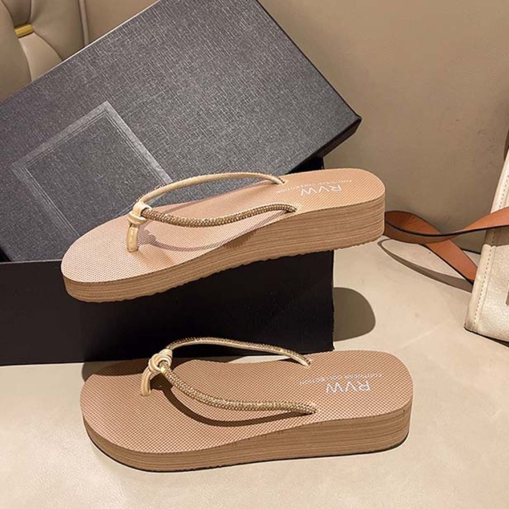 Fashion PVC Crystal Flip Flops - đánh giá và giá Women'S Fashion Sandals