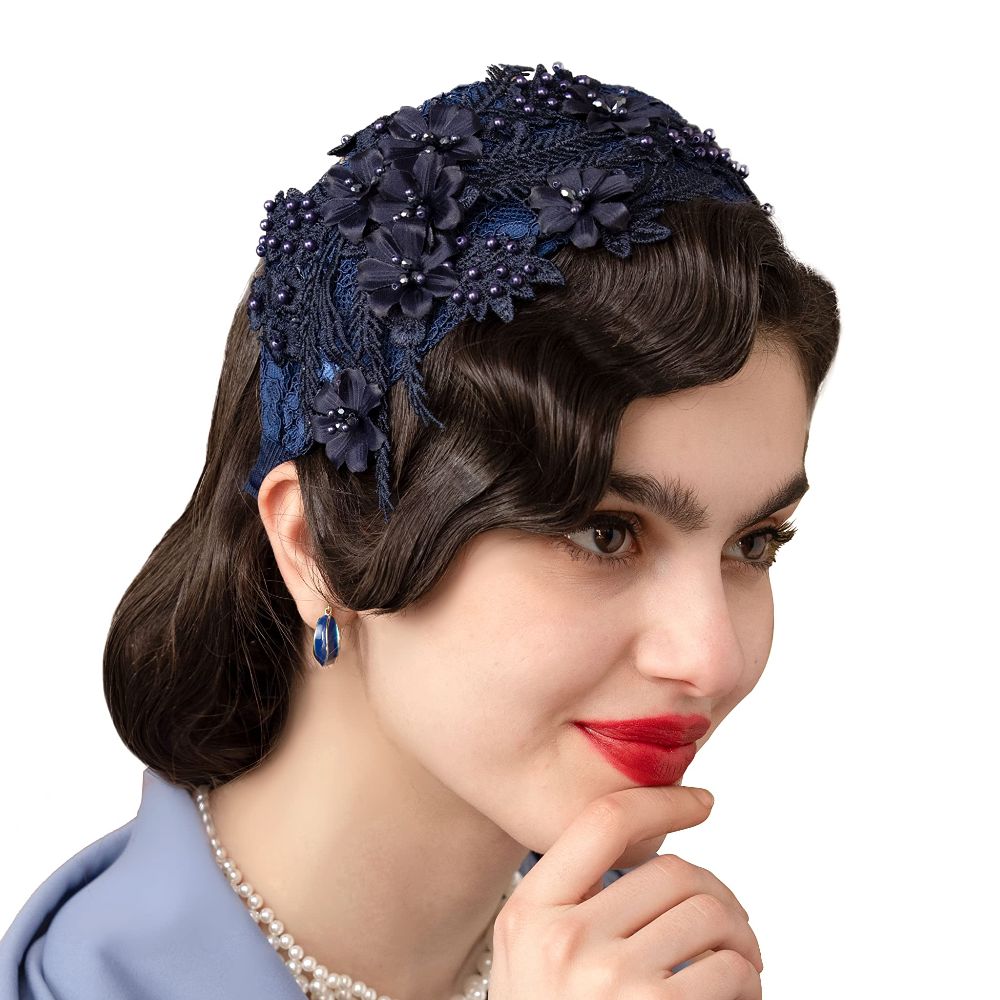 New Lace Fascinators Headband  - đánh giá và giá Women'S Fashion In The 50S