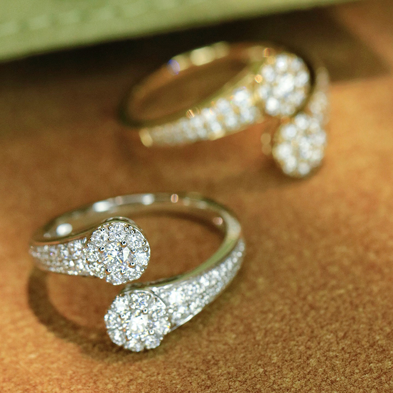 Aazuo Vintage Jewely 18K Yello - đánh giá và giá Women'S Fashion Rings Gold