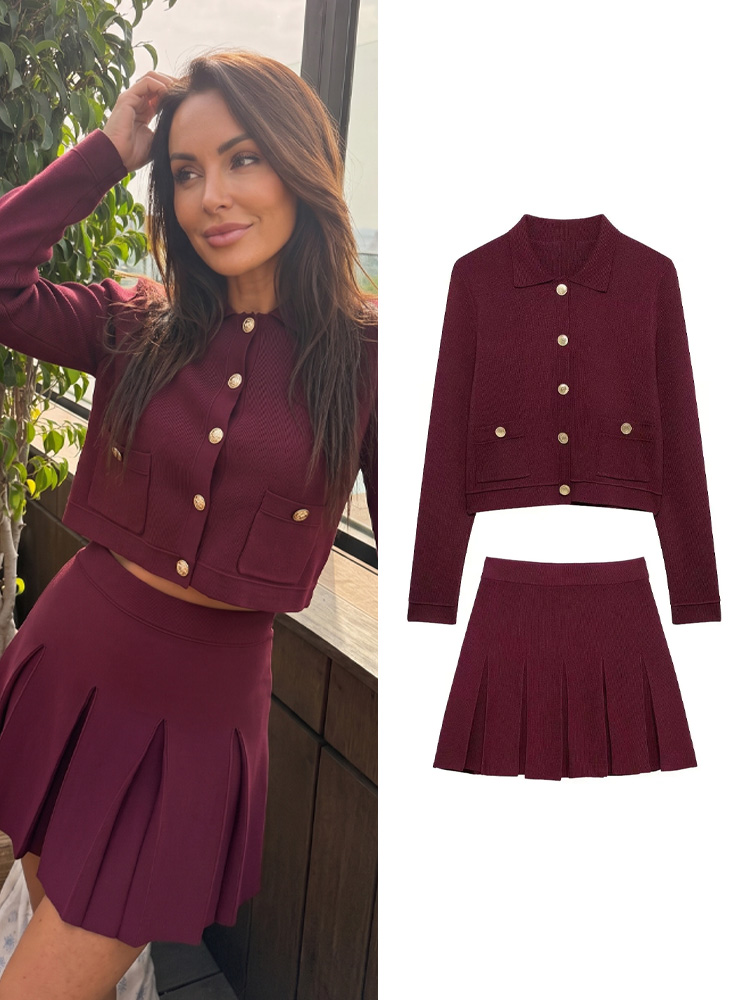 HH Elegant Women Knitted Red S - đánh giá và giá Women'S Fashion Knitwear