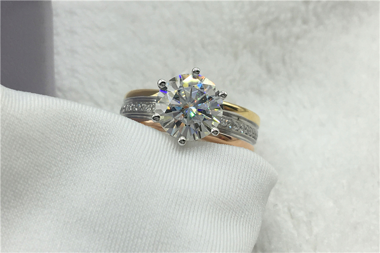 Custom Solid 18K Au750 Yellow  - đánh giá và giá Women'S Fashion Rings Gold