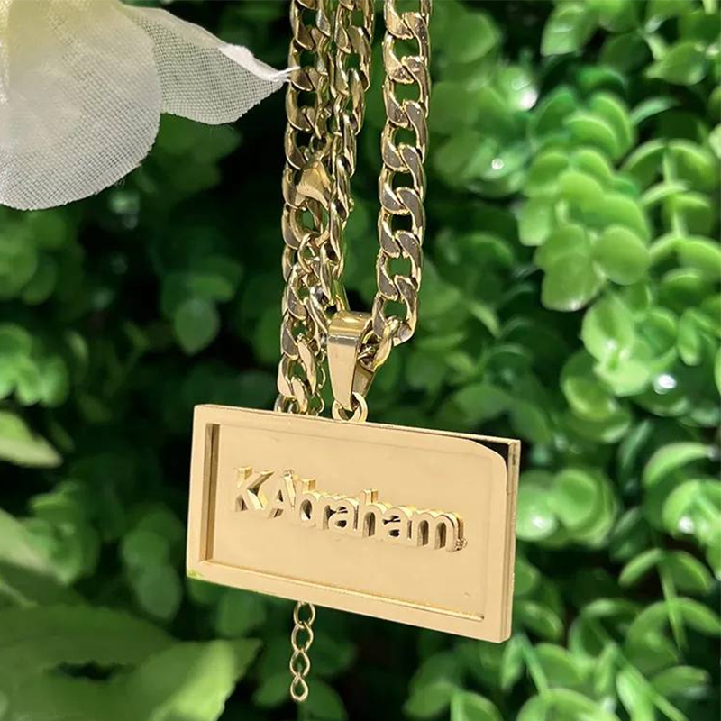 Custom Name Hip Hop Necklace f - đánh giá và giá Women Fashion Names