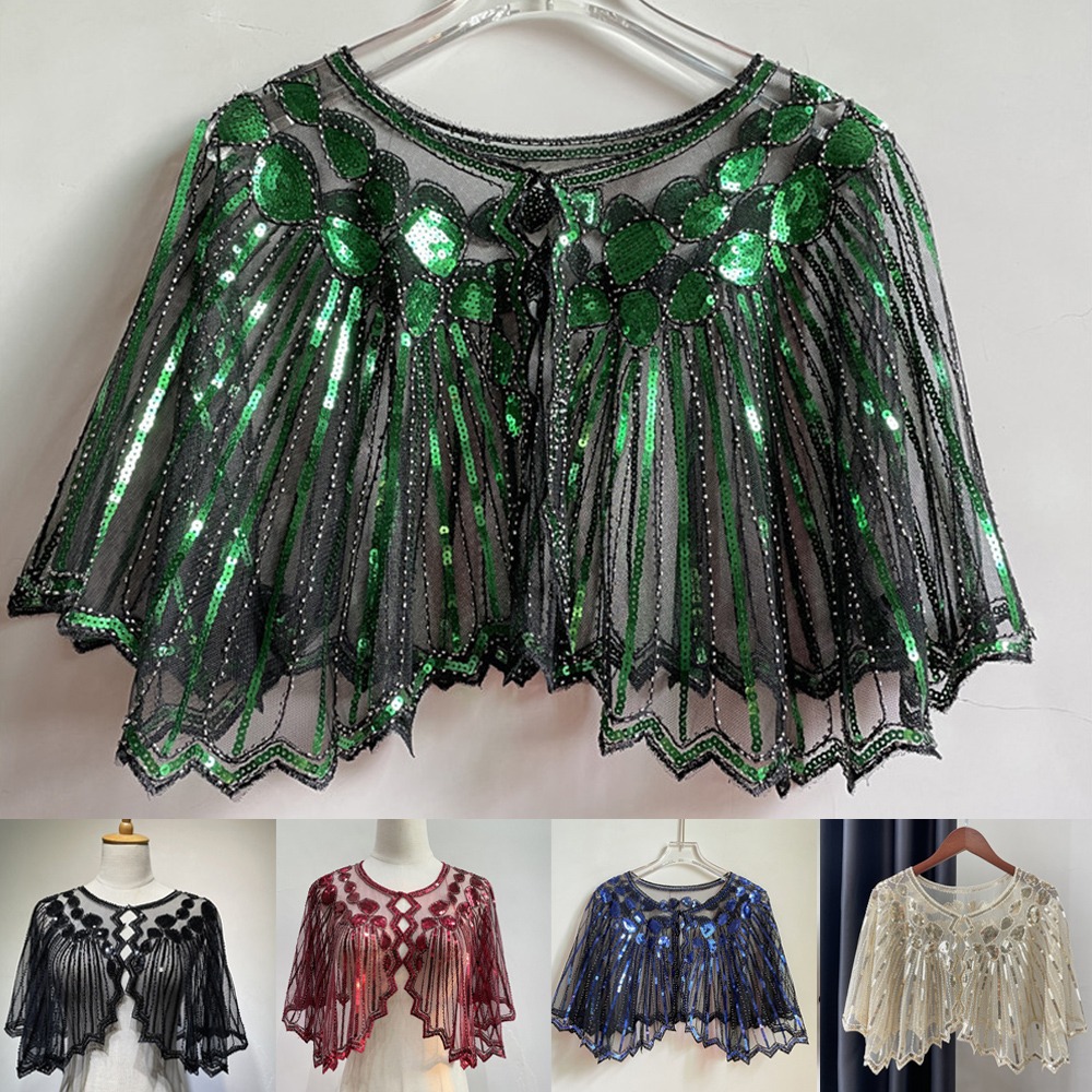 Fashion Women 1920s Shawl Bead - đánh giá và giá Women'S Fashion Of The 1920S