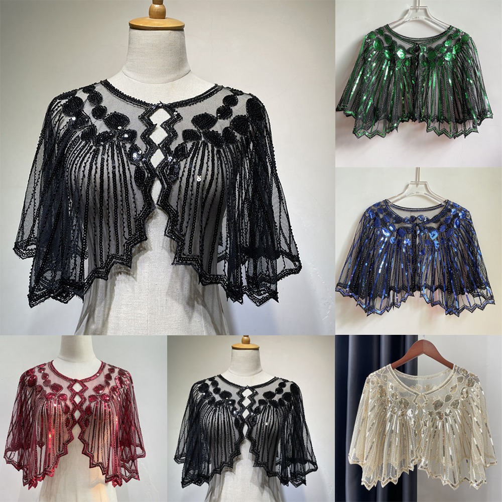 Fashion Women 1920s Shawl Bead - đánh giá và giá Women'S Fashion Of The 1920S
