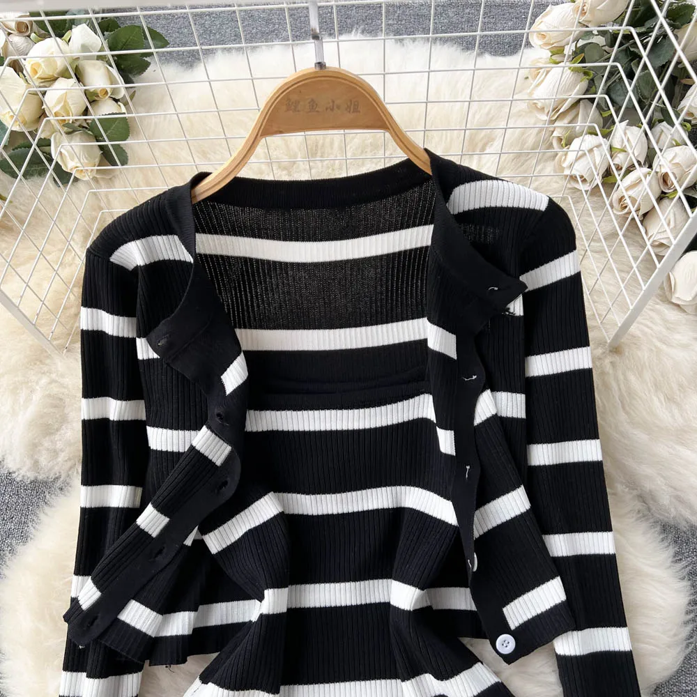 Korean Sweet Hit Color Patchwo - đánh giá và giá Women'S Fashion Knitwear