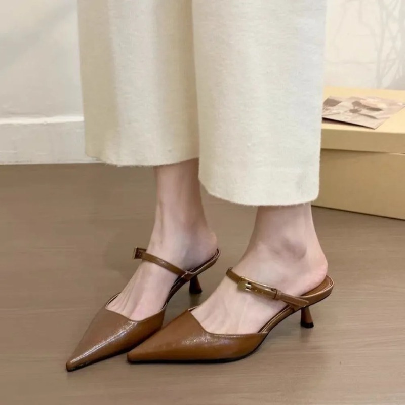Women Pointed Toe Slippers Mid - đánh giá và giá Women'S Fashion Brands