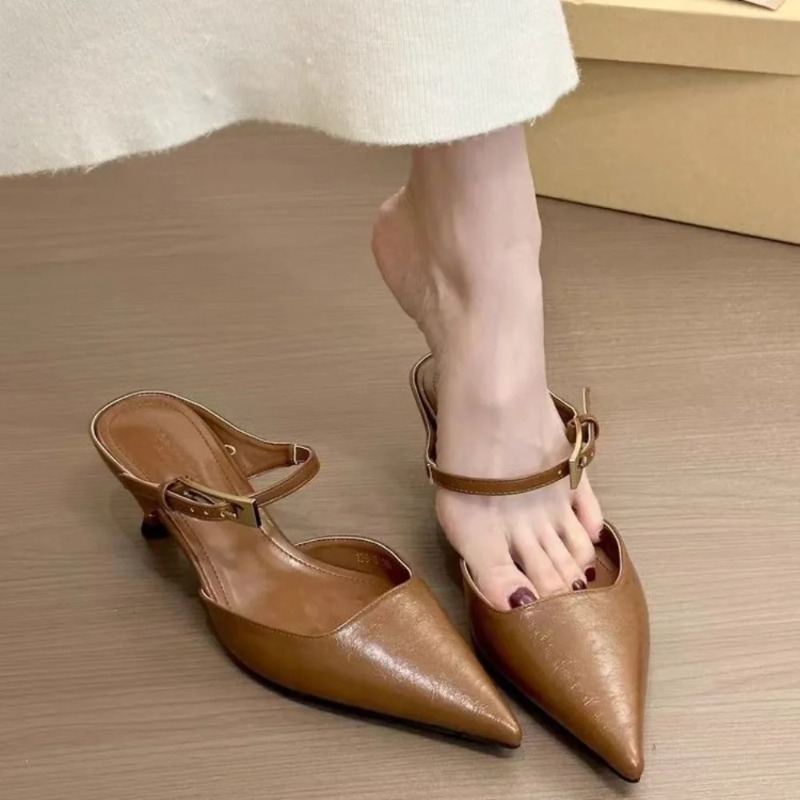 Women Pointed Toe Slippers Mid - đánh giá và giá Women'S Fashion Brands