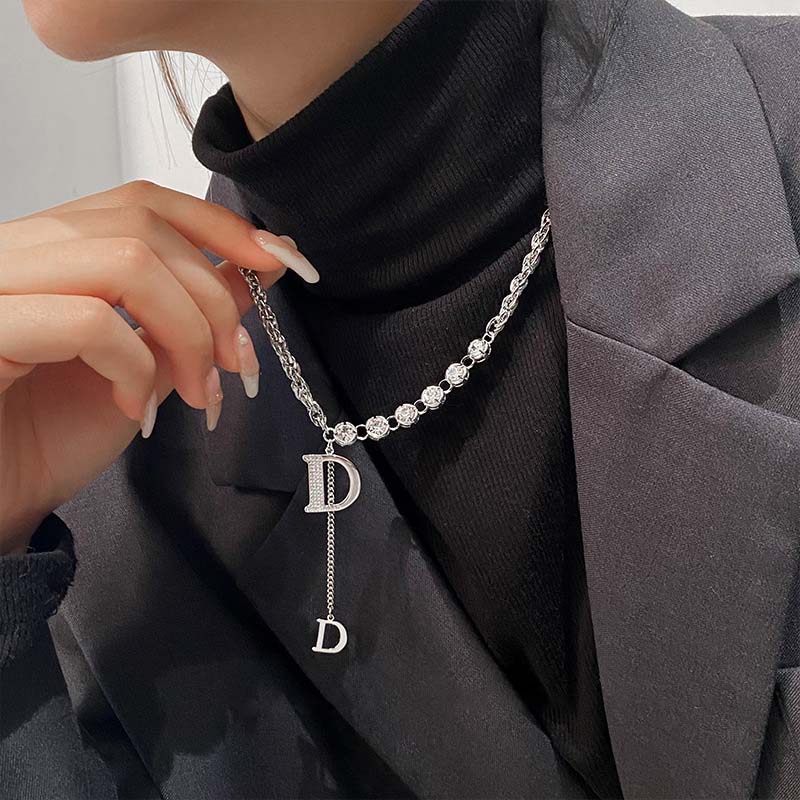 Letter Replica Designer Choker - đánh giá và giá Women Fashion Brand Logo