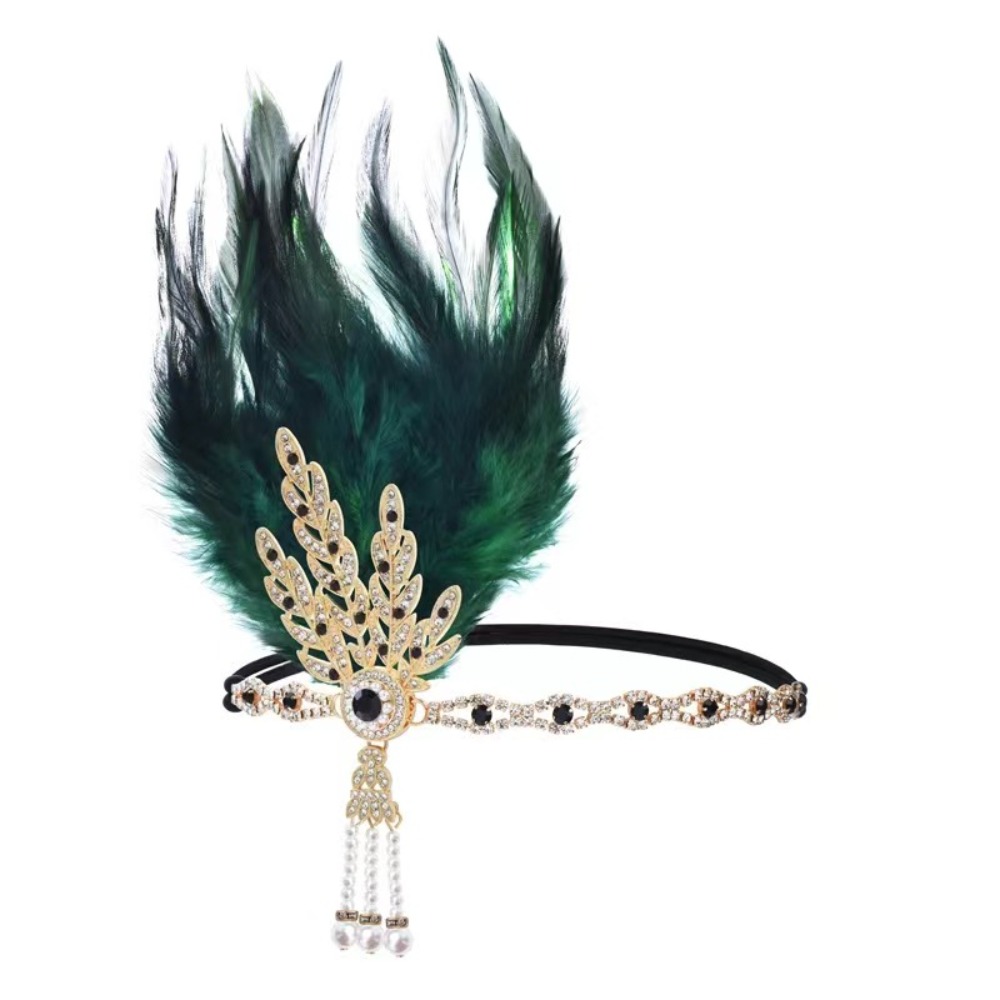 Trendy Elegant Feather Headban - đánh giá và giá Women'S Fashion Of The 1920S