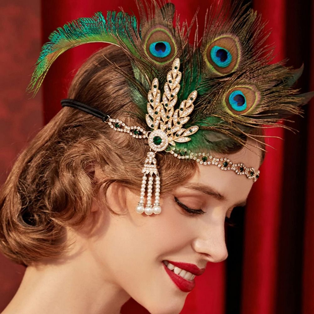 Trendy Elegant Feather Headban - đánh giá và giá Women'S Fashion Of The 1920S