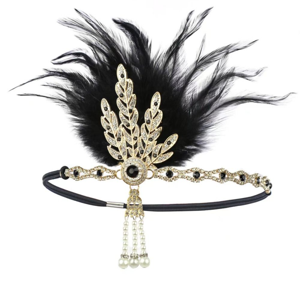 Trendy Elegant Feather Headban - đánh giá và giá Women'S Fashion Of The 1920S