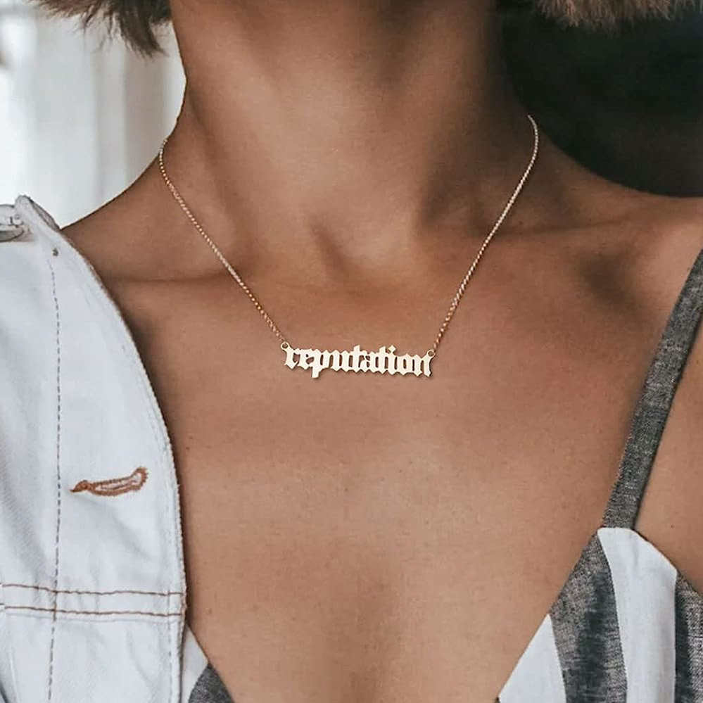 Taylor Album Song Title Neckla - đánh giá và giá Women Fashion Now