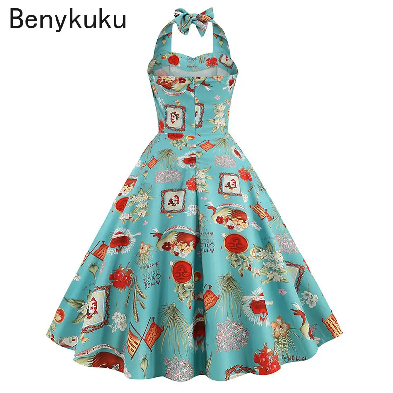 Women Summer Print 50s 60s Vin - đánh giá và giá Women'S Fashion In The 50S