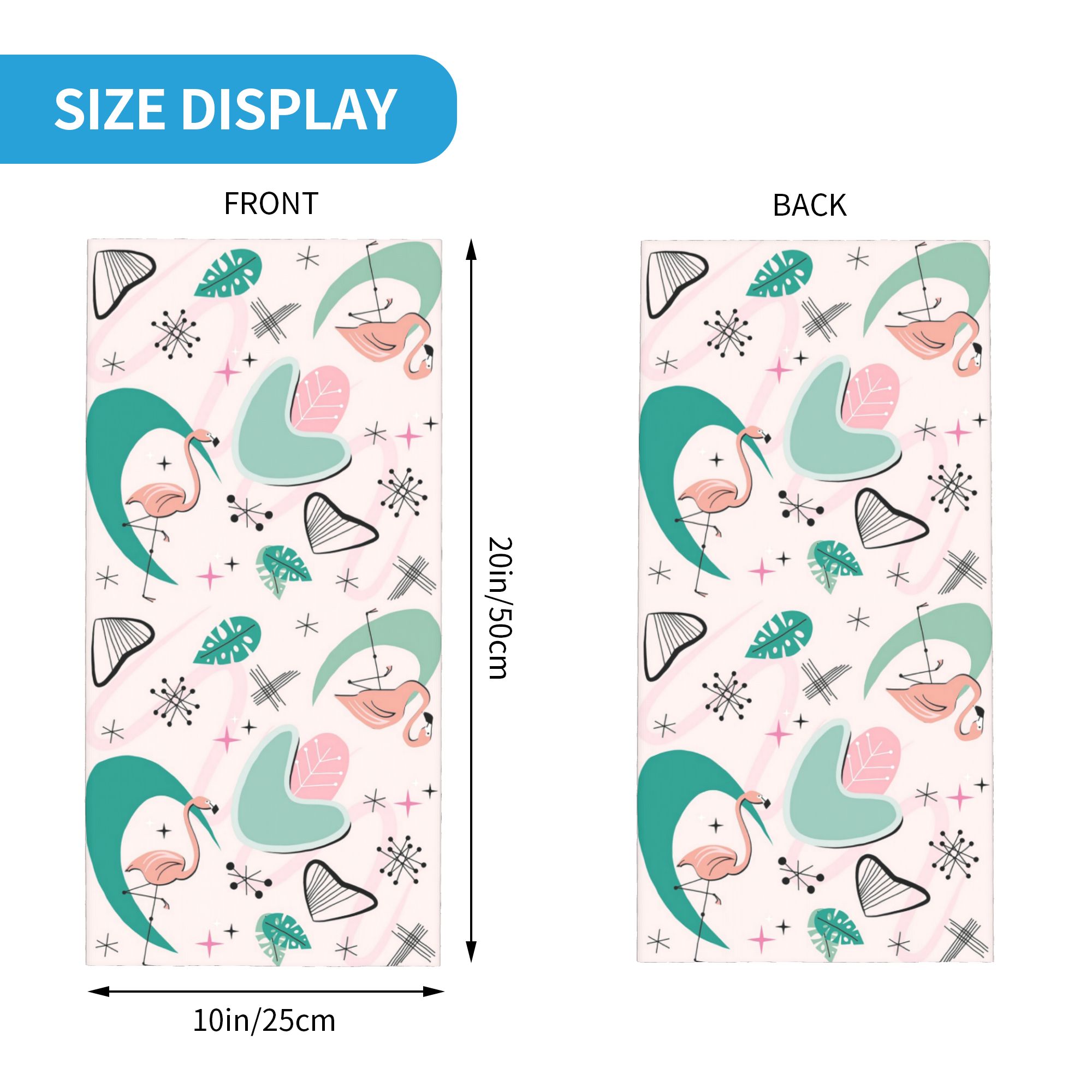 Atomic 50s Flamingo Bandana Ne - đánh giá và giá Women'S Fashion In The 50S