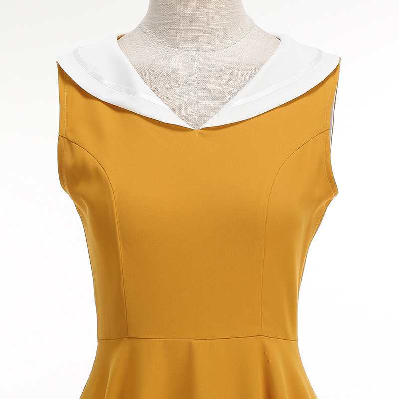 Retro Navy Style Dress Summer  - đánh giá và giá Women'S Fashion In The 50S