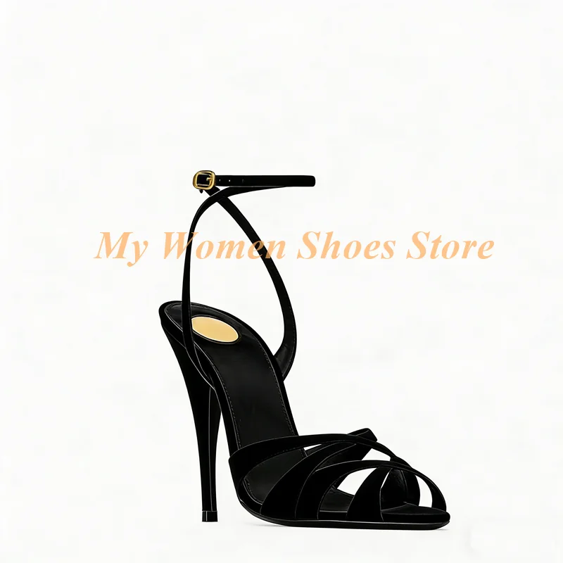 Cross Strap Open Toe Sandals A - đánh giá và giá Women Fashion Ideas