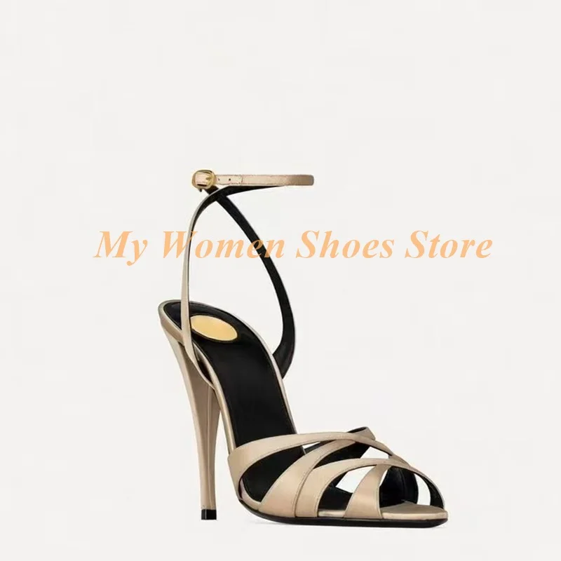Cross Strap Open Toe Sandals A - đánh giá và giá Women Fashion Ideas