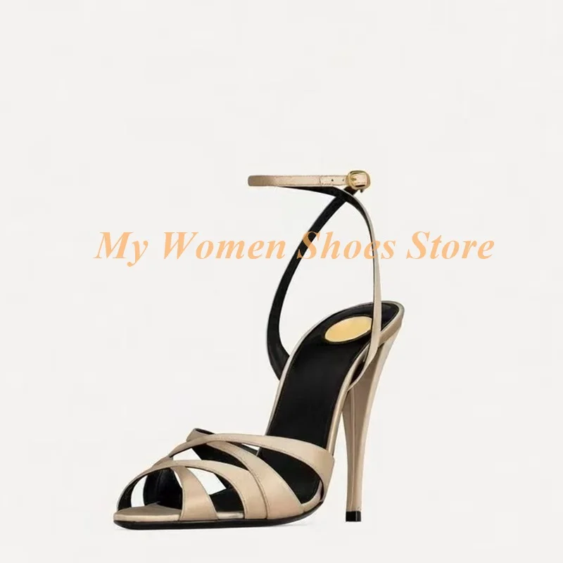 Cross Strap Open Toe Sandals A - đánh giá và giá Women Fashion Ideas