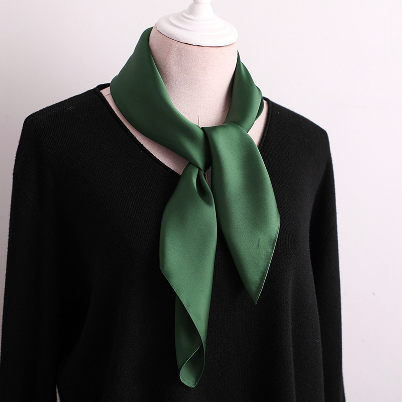Solid 50s Neck Scarf Solid Col - đánh giá và giá Women'S Fashion In The 50S
