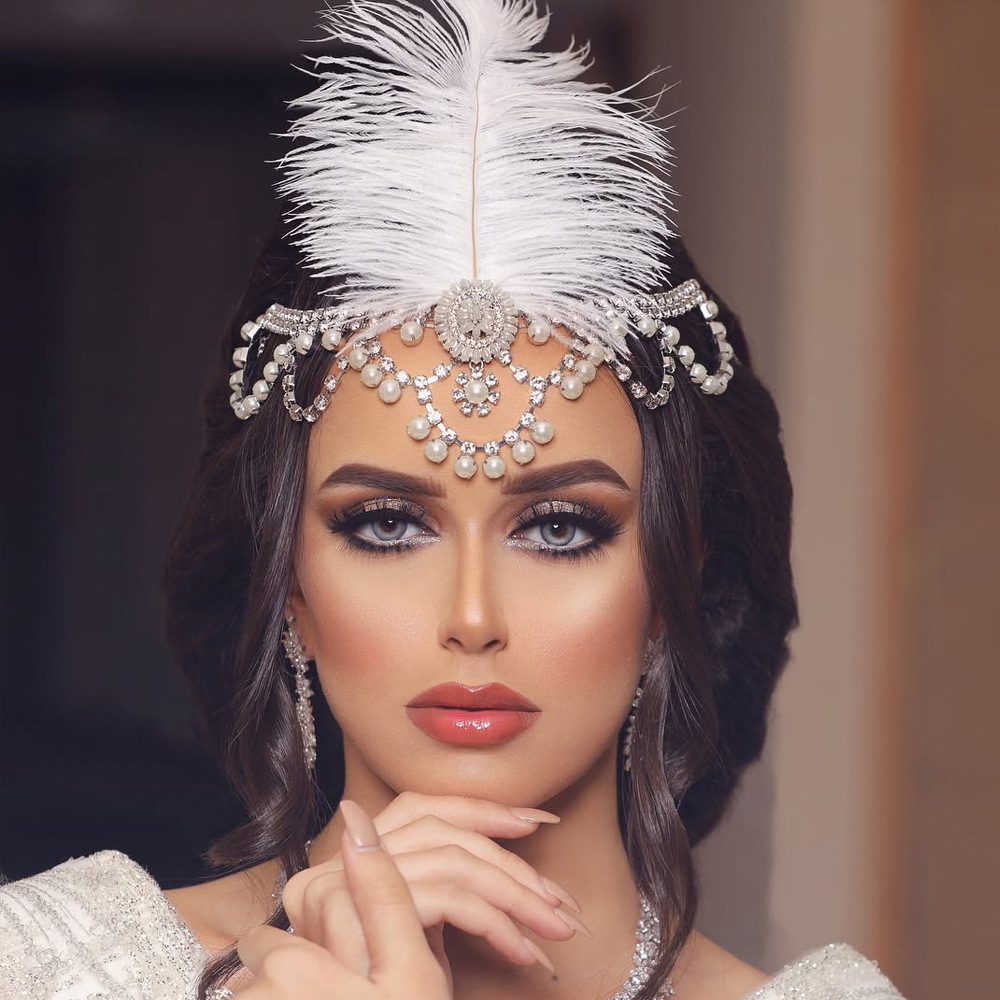Vintage White Feather Flapper  - đánh giá và giá Women'S Fashion In 1920