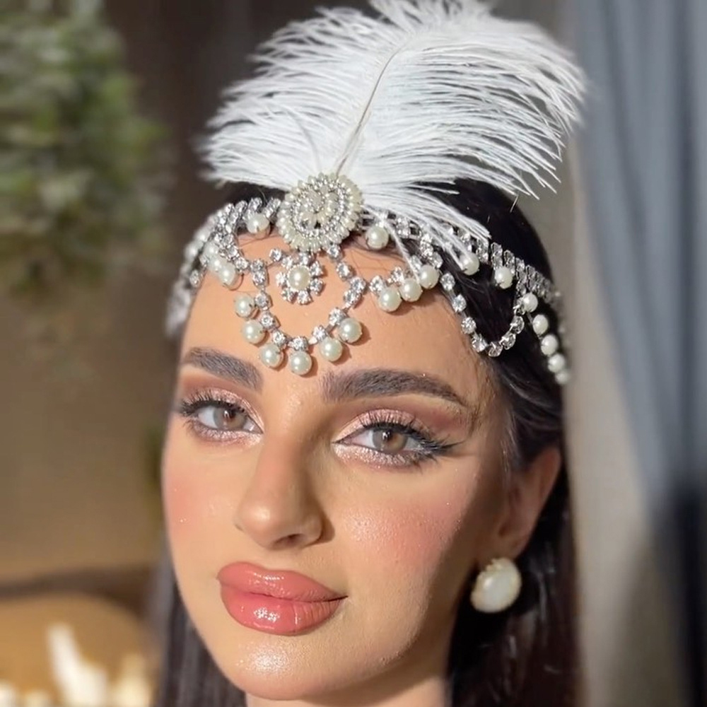 Vintage White Feather Flapper  - đánh giá và giá Women'S Fashion In 1920