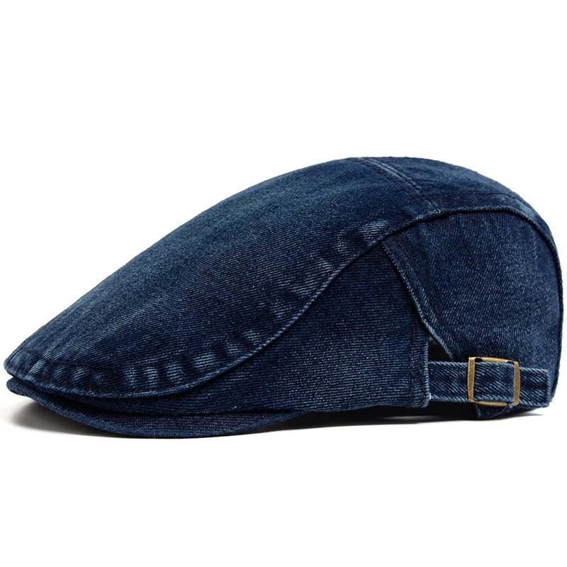 Adjustable Denim Cotton Beret  - đánh giá và giá Women Fashion Nz