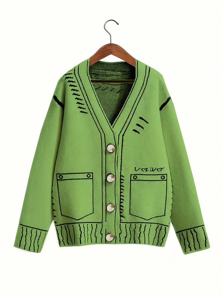 plus Size Women's Button-Up Ca - đánh giá và giá Women'S Fashion Knitwear