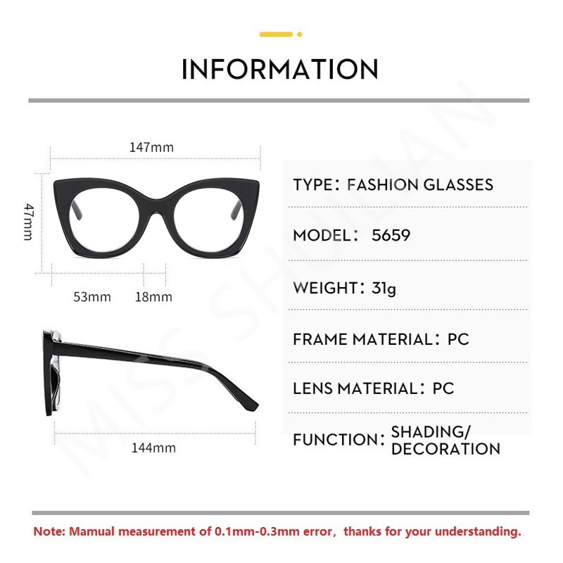 New Fashionable Women Eyeglass - đánh giá và giá Women'S Fashion Eyeglass Frames