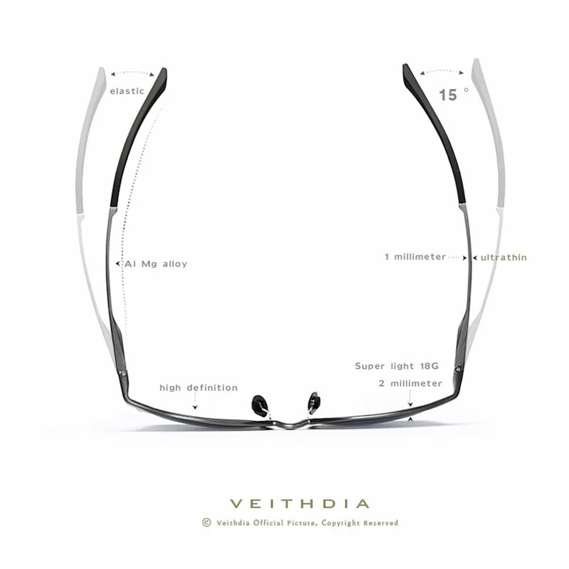 VEITHDIA Classic Fashion Polar - đánh giá và giá Women'S Fashion Eyeglass Frames