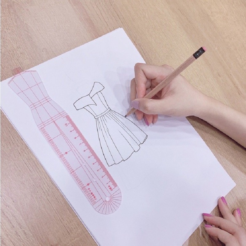 Thời Trang Nữ Vẽ Thước Hình Vẽ - đánh giá và giá Women Fashion Figure Template