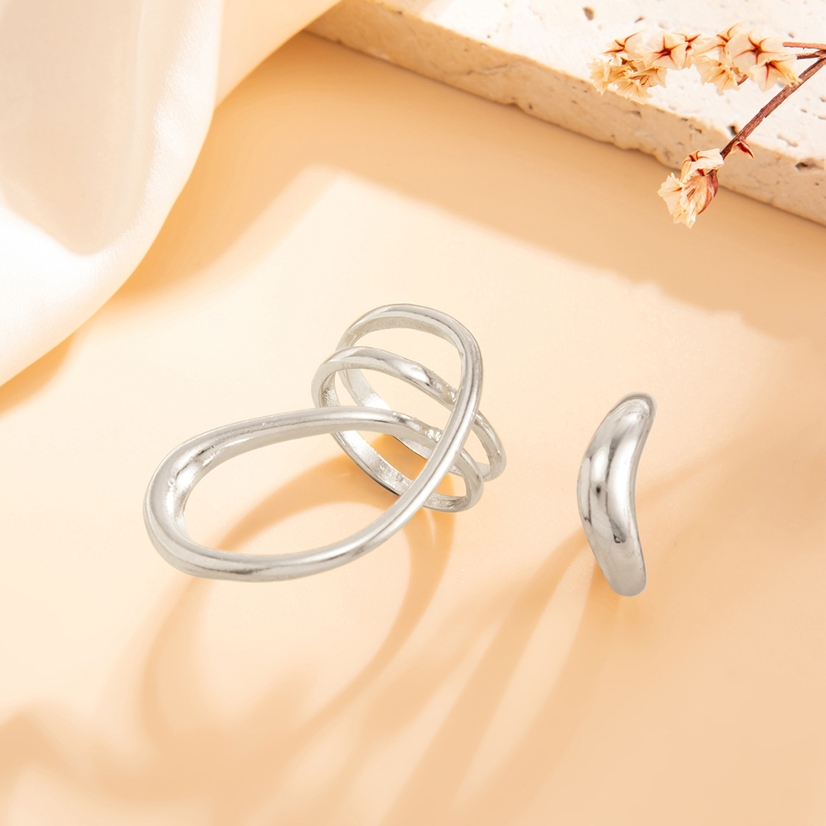 Gold Minimalist Irregular Toe  - đánh giá và giá Women'S Fashion Rings Gold