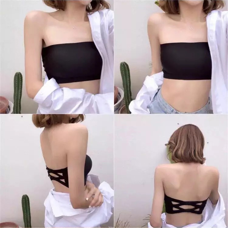 Seamless One-piece Tube Tops W - đánh giá và giá Bra Top Seamless