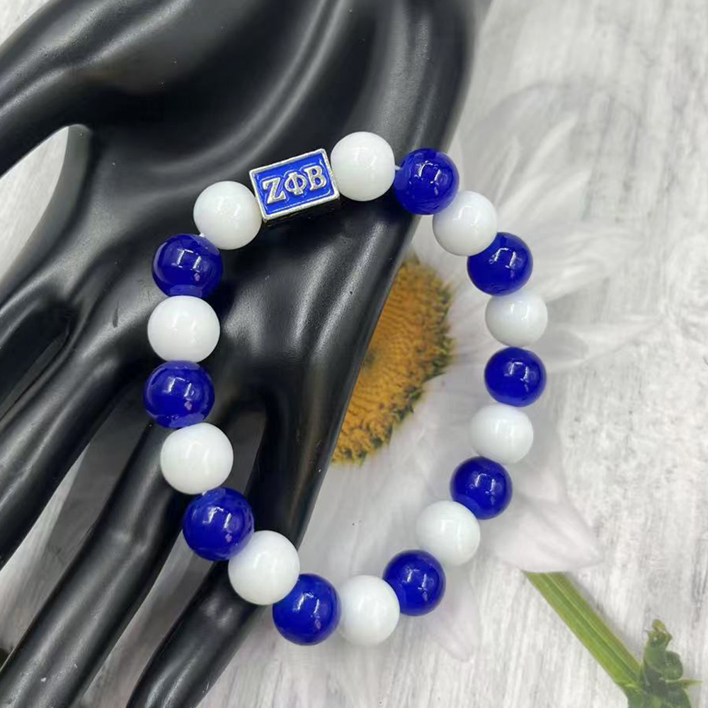 Blue and White Glass Beads Zet - đánh giá và giá Women'S Fashion In 1920