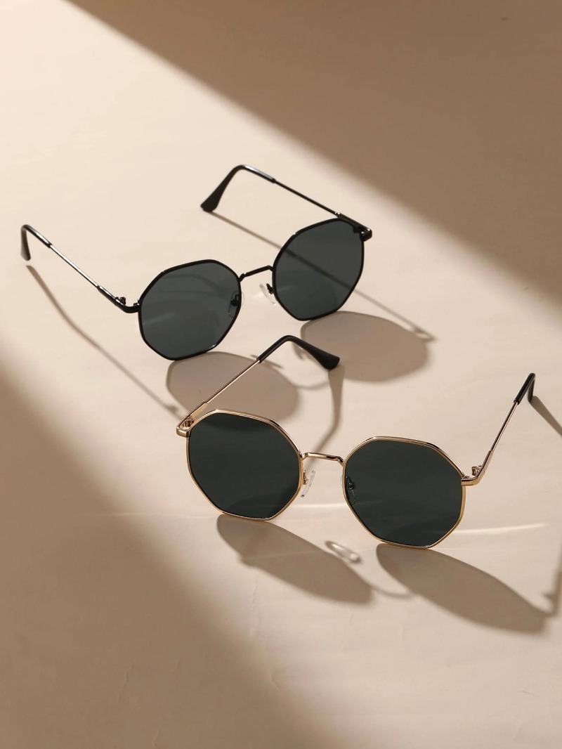 1/3 Pcs Metal Geometric-Round  - đánh giá và giá Women'S Fashion Eyeglass Frames