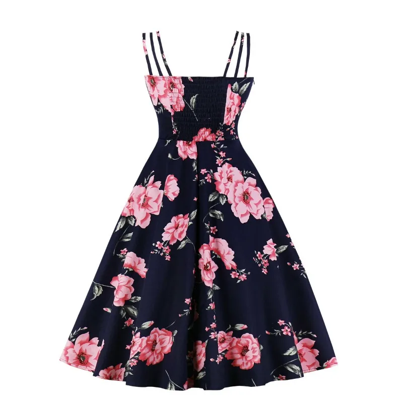 2024 New Vintage Elegant Flora - đánh giá và giá Women'S Fashion In The 50S