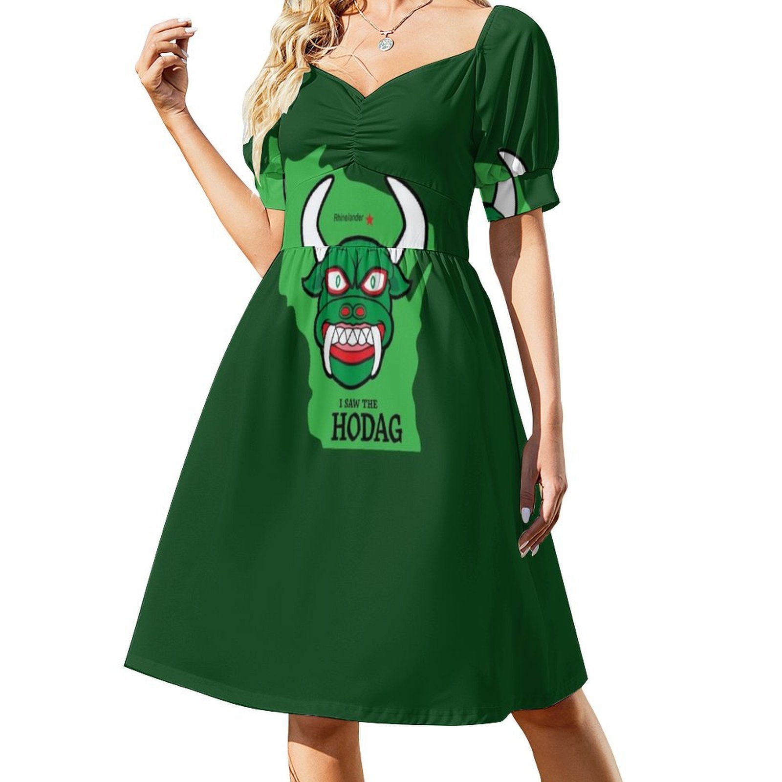 I Saw The Hodag Wisconsin Stat - đánh giá và giá Smocked Dress Women
