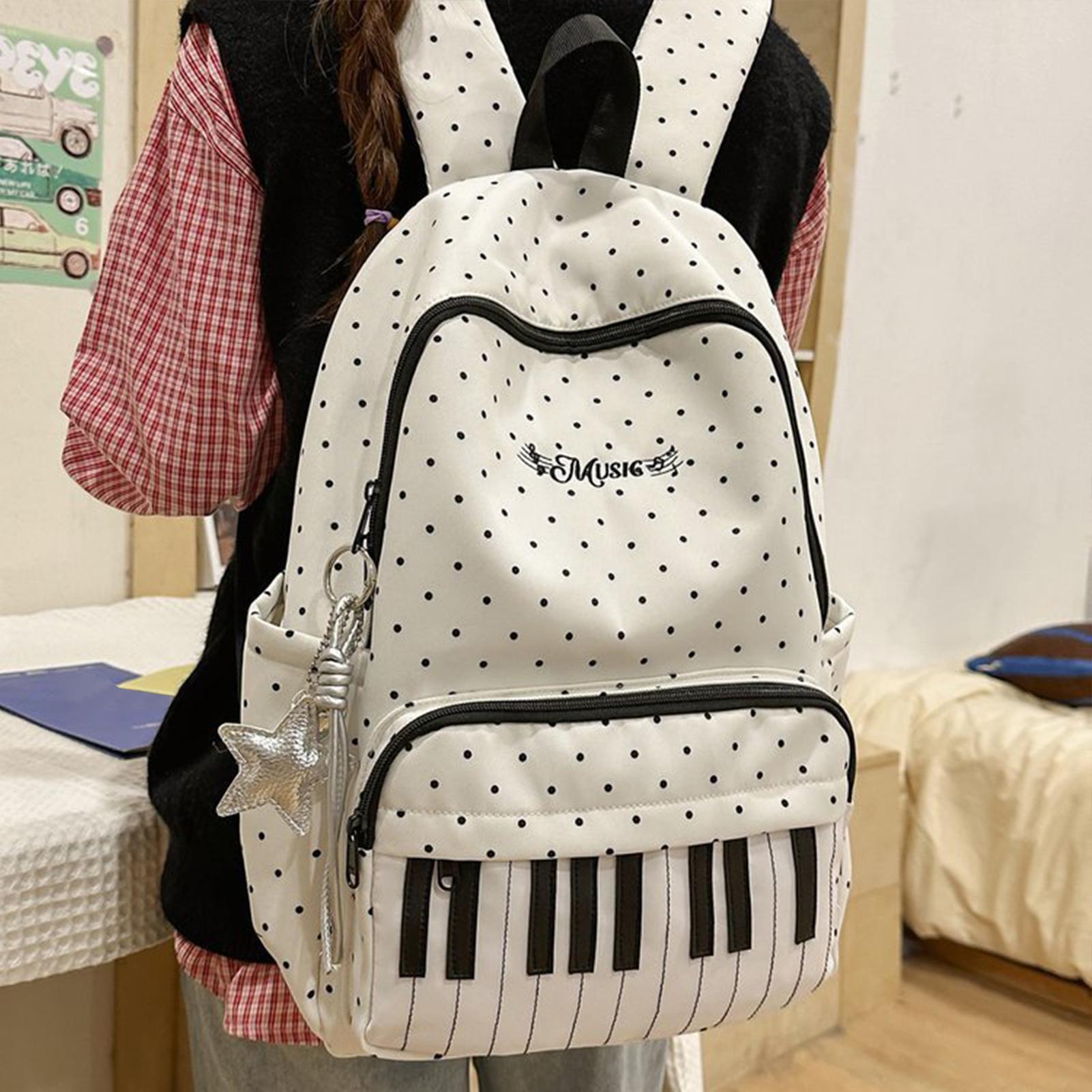 Travel Backpack | Piano Print  - đánh giá và giá Women'S Fashion Backpack