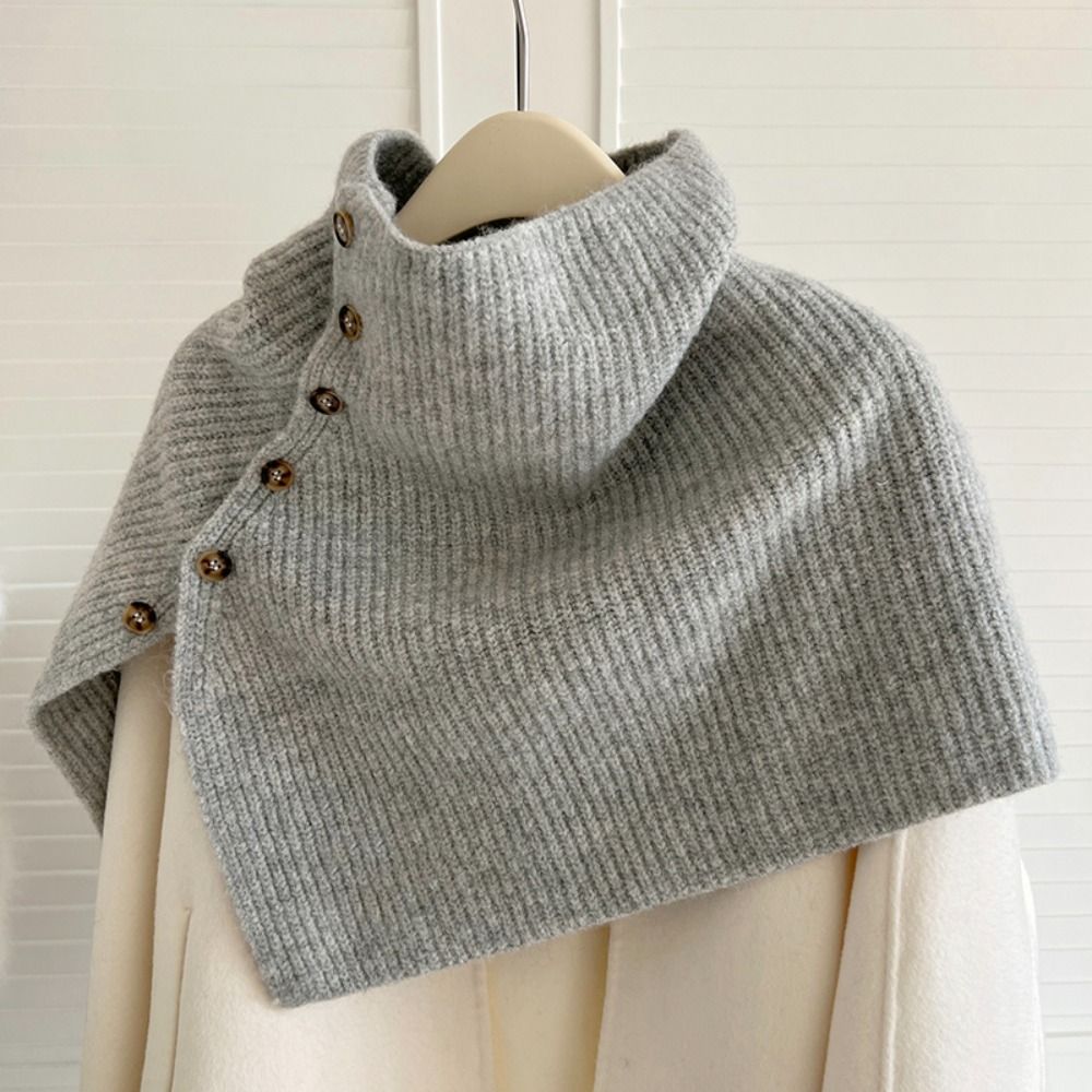 Classic Button Knitted Shawl W - đánh giá và giá Women'S Fashion Knitwear