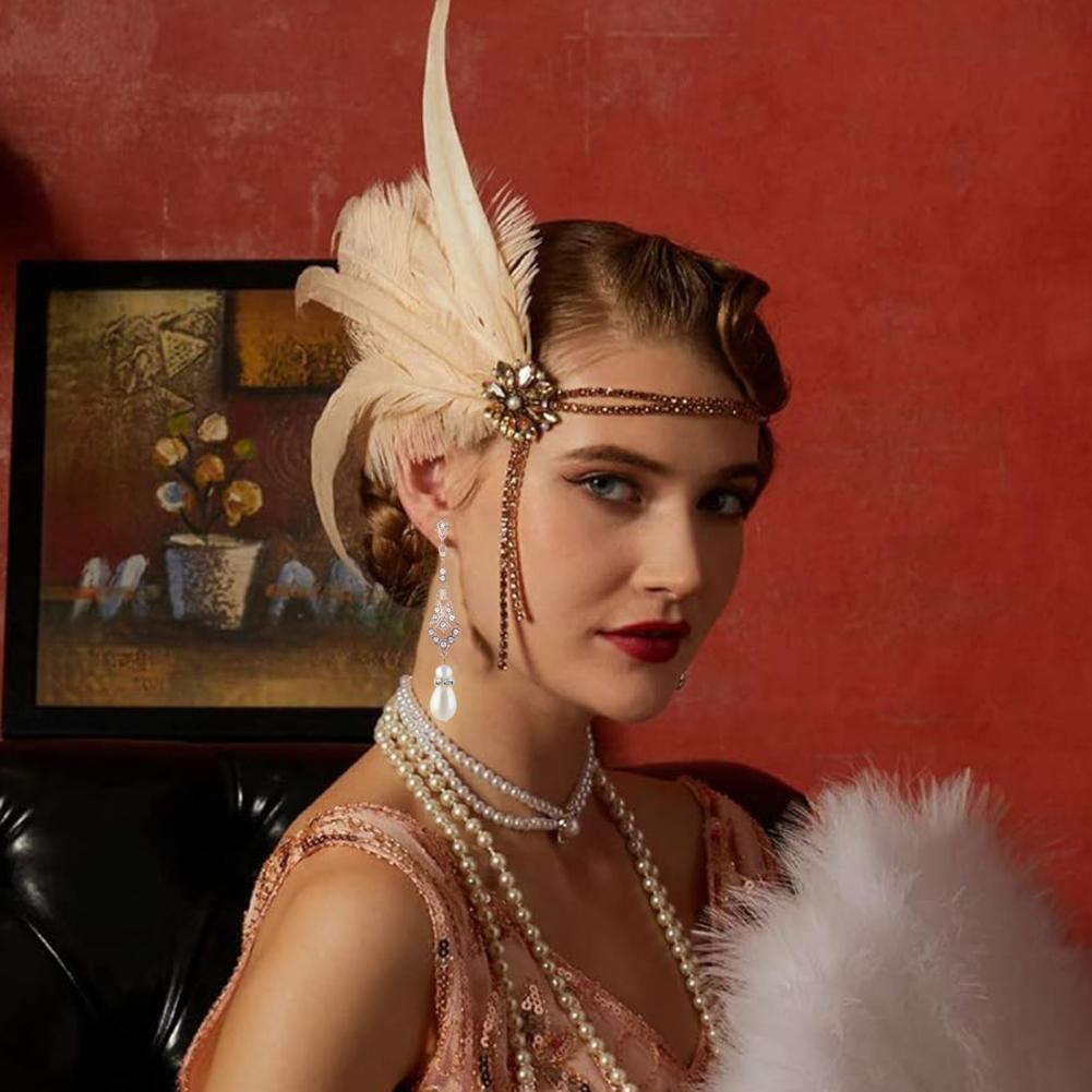 Hot！ 1920s Jewelry Set Headban - đánh giá và giá Women'S Fashion Of The 1920S