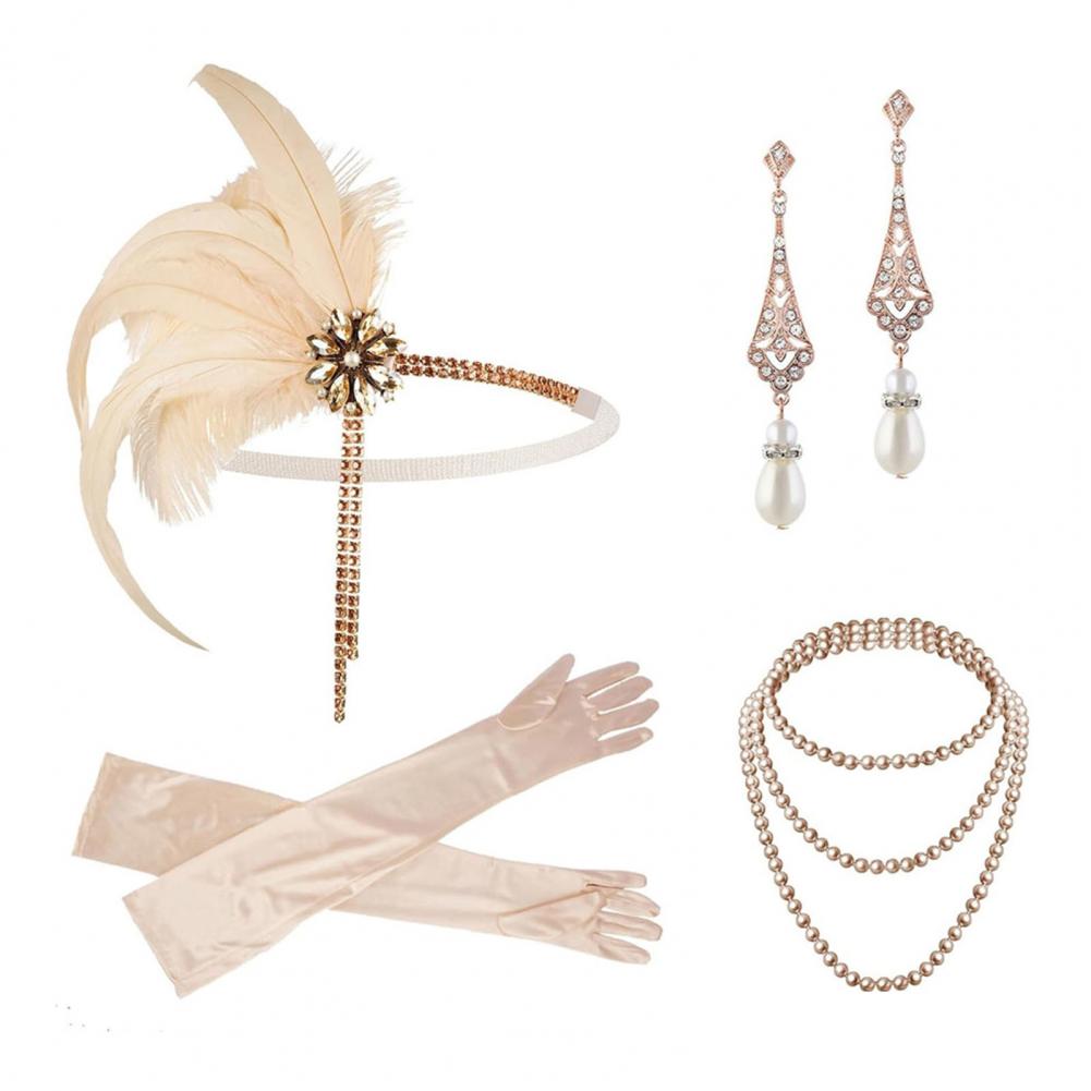 Hot！ 1920s Jewelry Set Headban - đánh giá và giá Women'S Fashion Of The 1920S